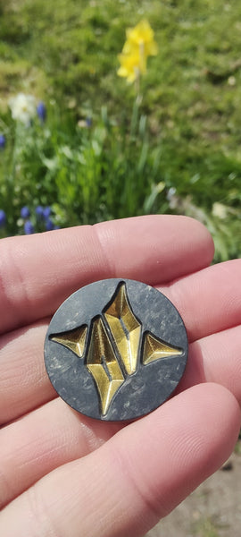 Carbon and Brass Sandwich Ball Marker
