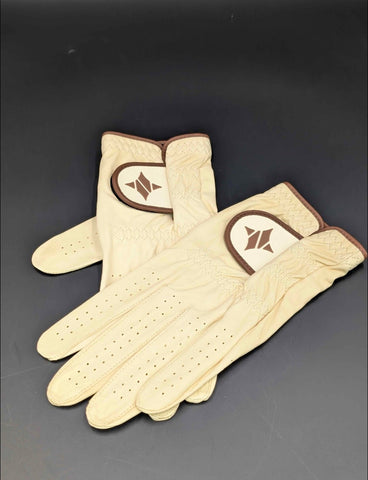NCW/Red Rooster Golf Tan & Brown Glove