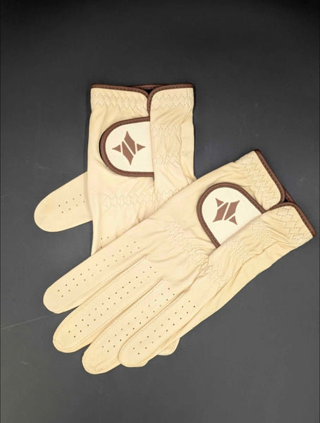 NCW/Red Rooster Golf Tan & Brown Glove