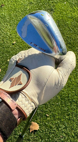 NCW/Red Rooster Golf Tan & Brown Glove
